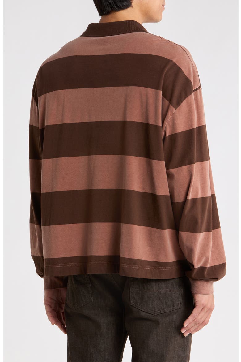Owners Club Stripe Rugby Top, Alternate, color, SIENNA