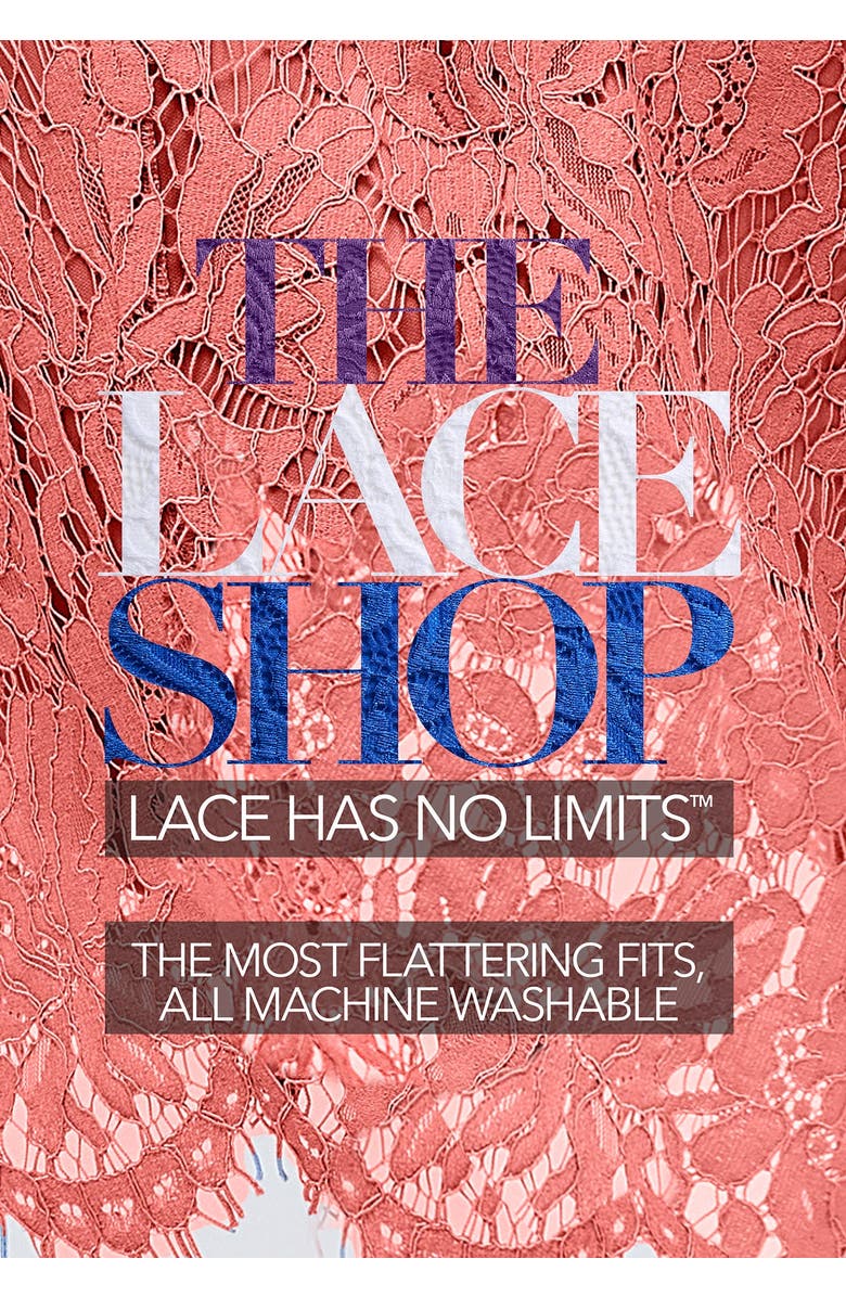 Jessica London Lace Handkerchief Dress, Alternate, color, White