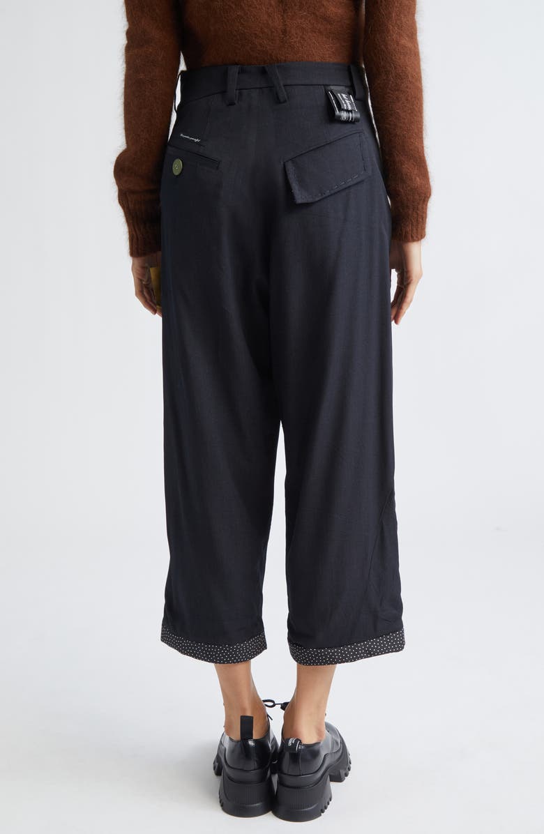 Undercover Baggy Wool Pants, Alternate, color, T.charcoal