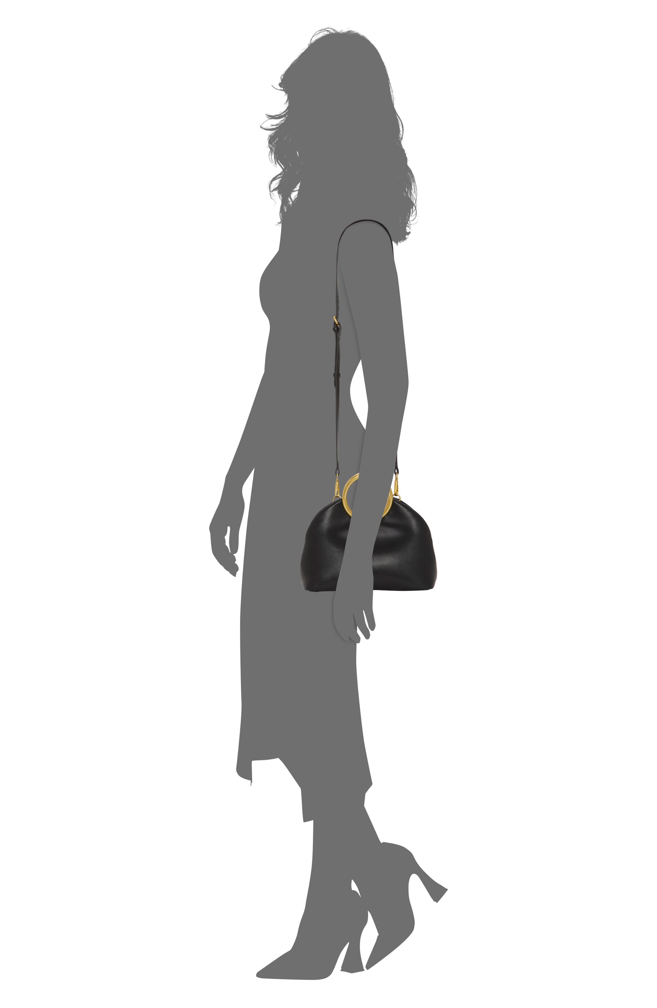 Vince Camuto Felix Top Carry Handle Faux Leather Handbag, Alternate, color, 