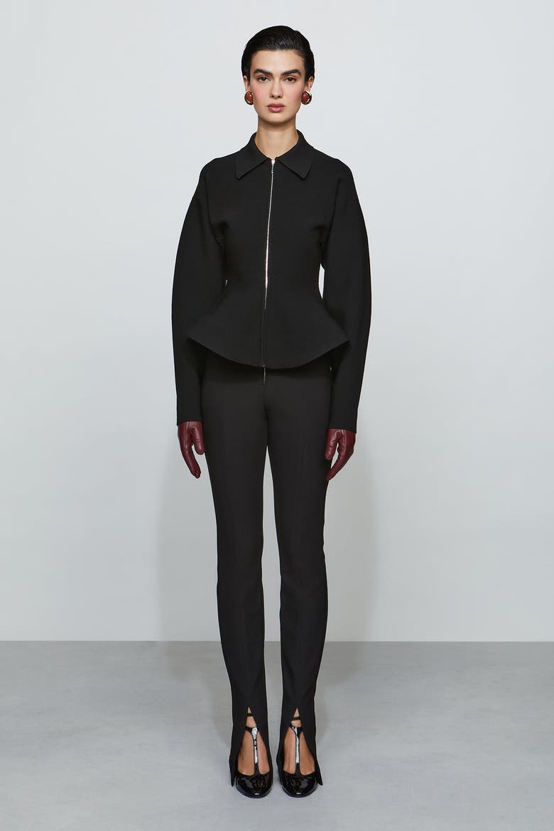 Daphne Knit Jacket, Main, color, Black