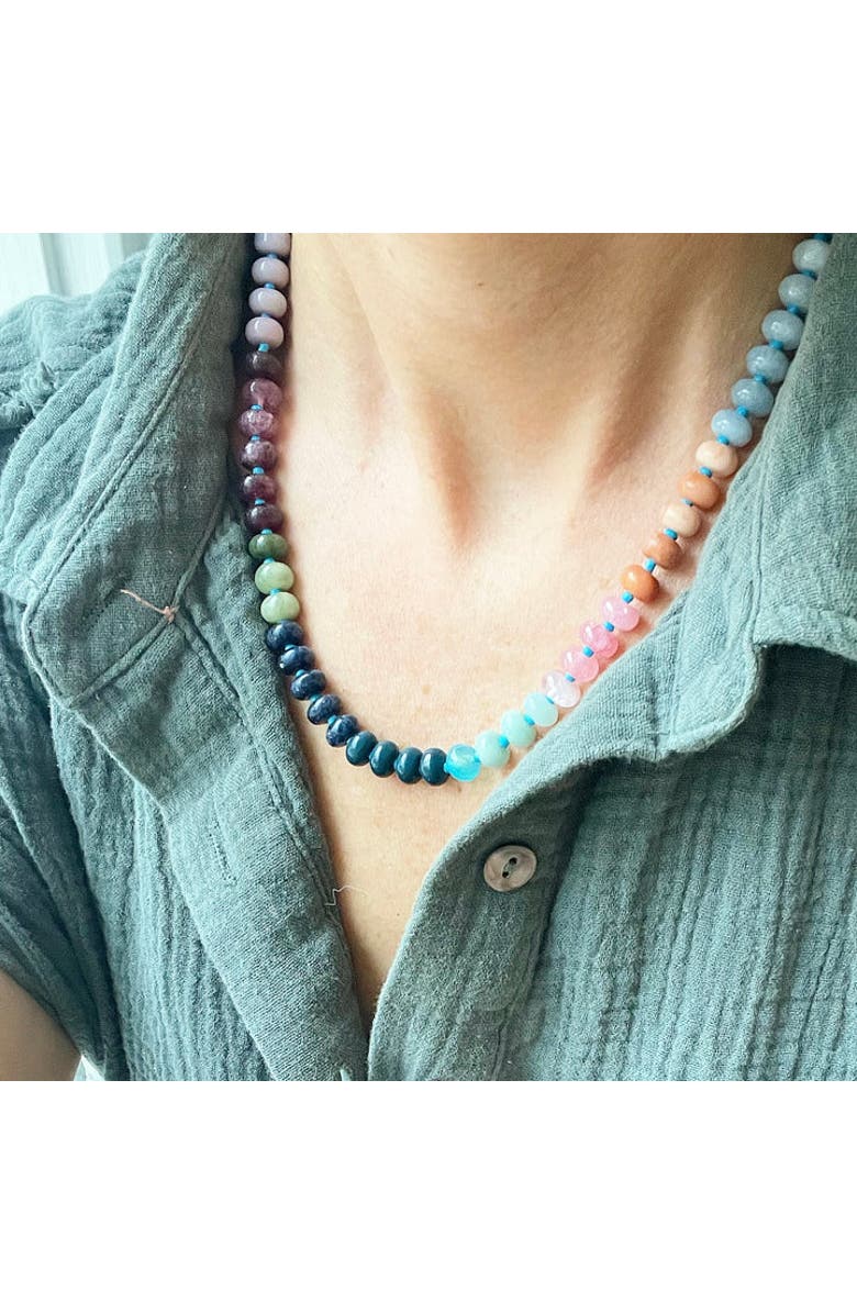 Erin McDermott Jewelry Strolling Through Provence Gemstone Necklace, Alternate, color,