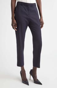 McQueen Wool Cigarette Trousers