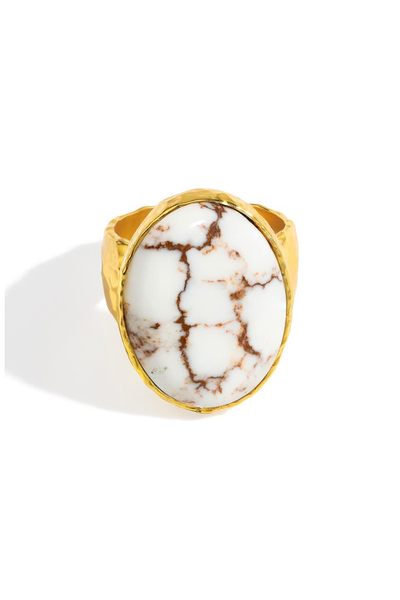 Wild Horse Turquoise Ring, Main, color, WHITE