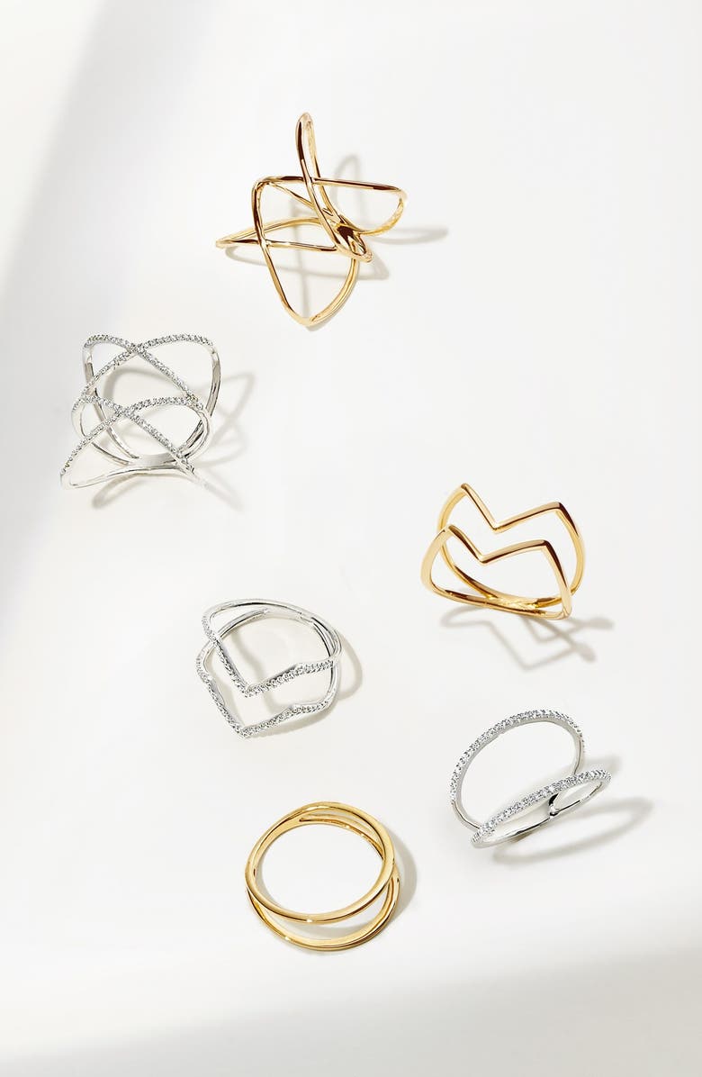 Bony Levy 14K Two Bar Ring, Alternate, color,