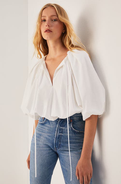 REBECCA TAYLOR REBECCA TAYLOR COTTON BUBBLE TOP