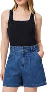 Scotch & Soda Embroidered Trim Sweater Tank