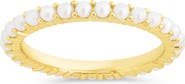 Sterling Forever Gianna Cultured Pearl Ring