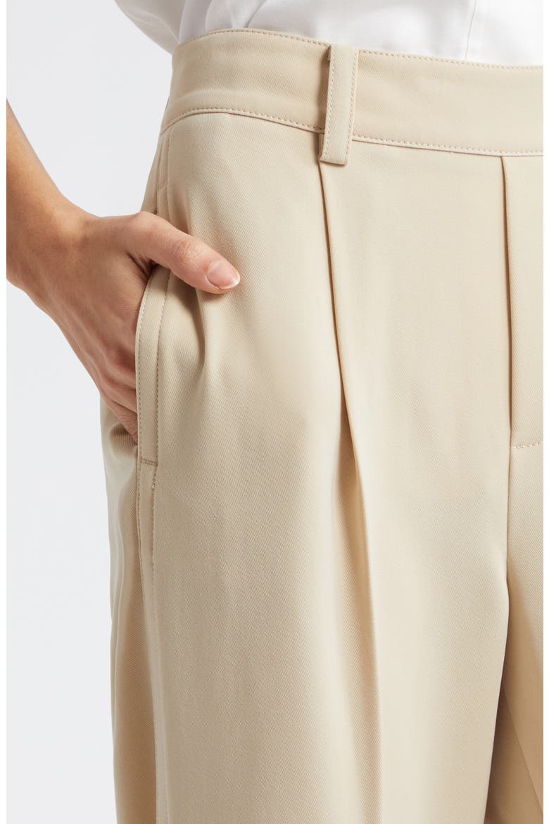 Tapered Pull-On Pants, Alternate, color, WHITE OAK