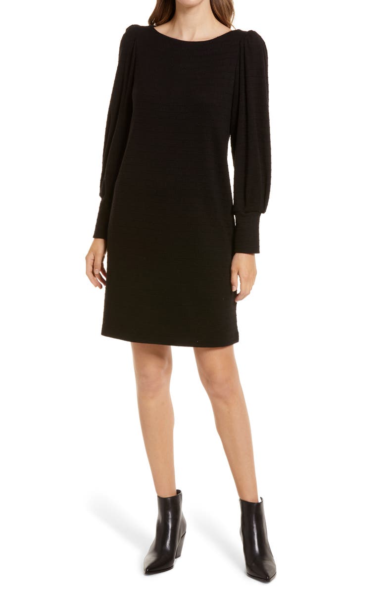 Julia Jordan Boatneck Long Sleeve Sweater Dress, Main, color,