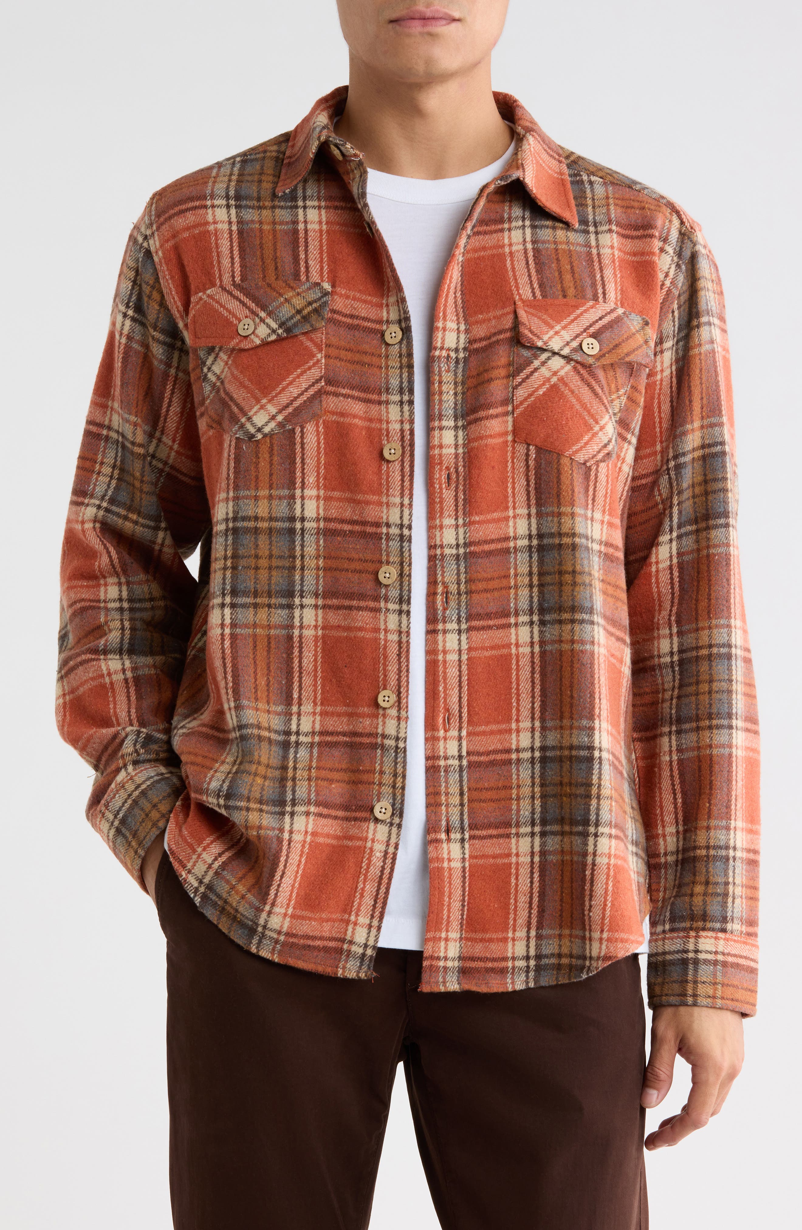 Plaid Flannel Shirt