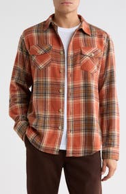 JASPER CLAY Plaid Flannel Shirt