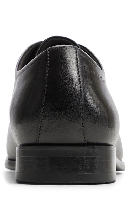 Ted Baker London Connor Plain Toe Derby In Black