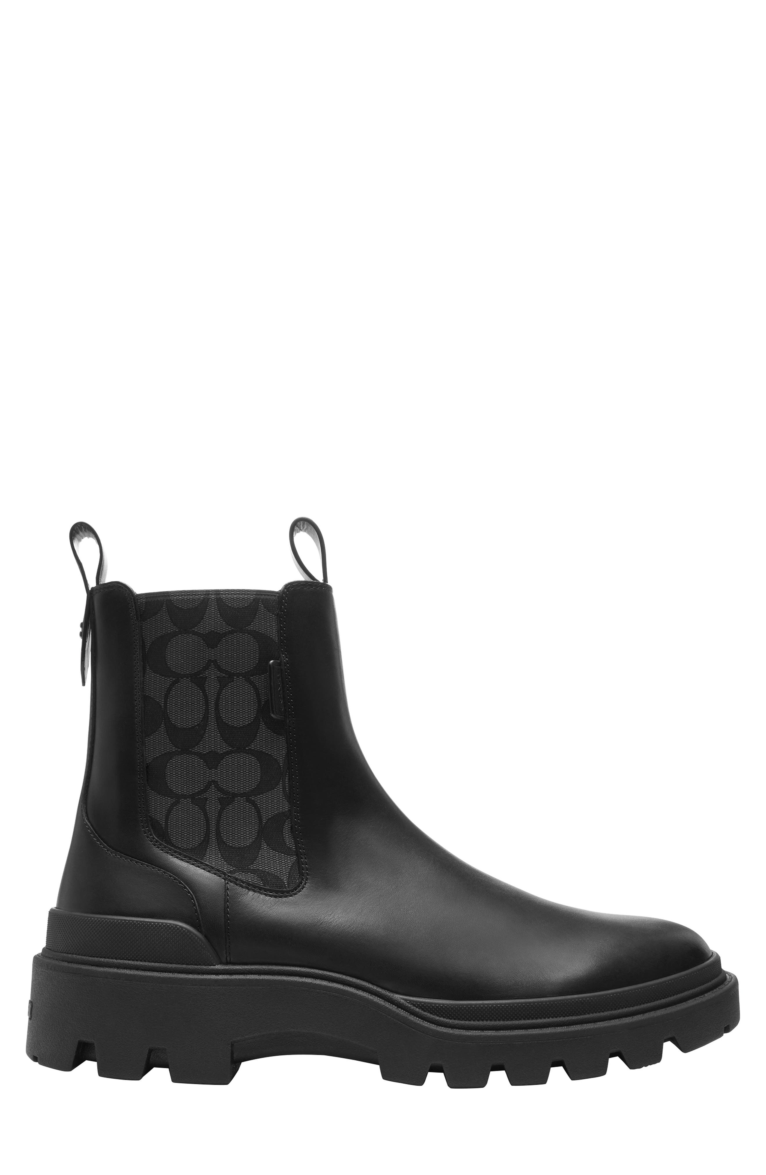 COACH Colson Lug Chelsea Boot, Alternate, color, 