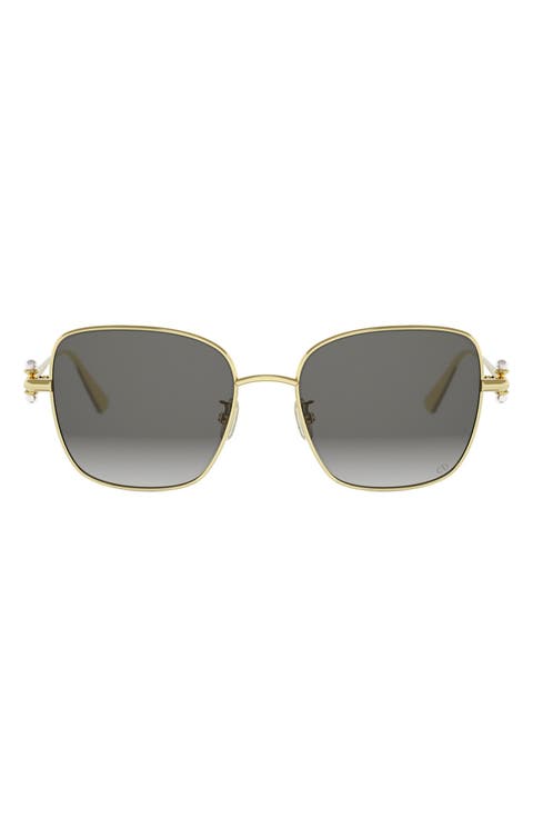 'DiorTribales S1U 55mm Square Sunglasses