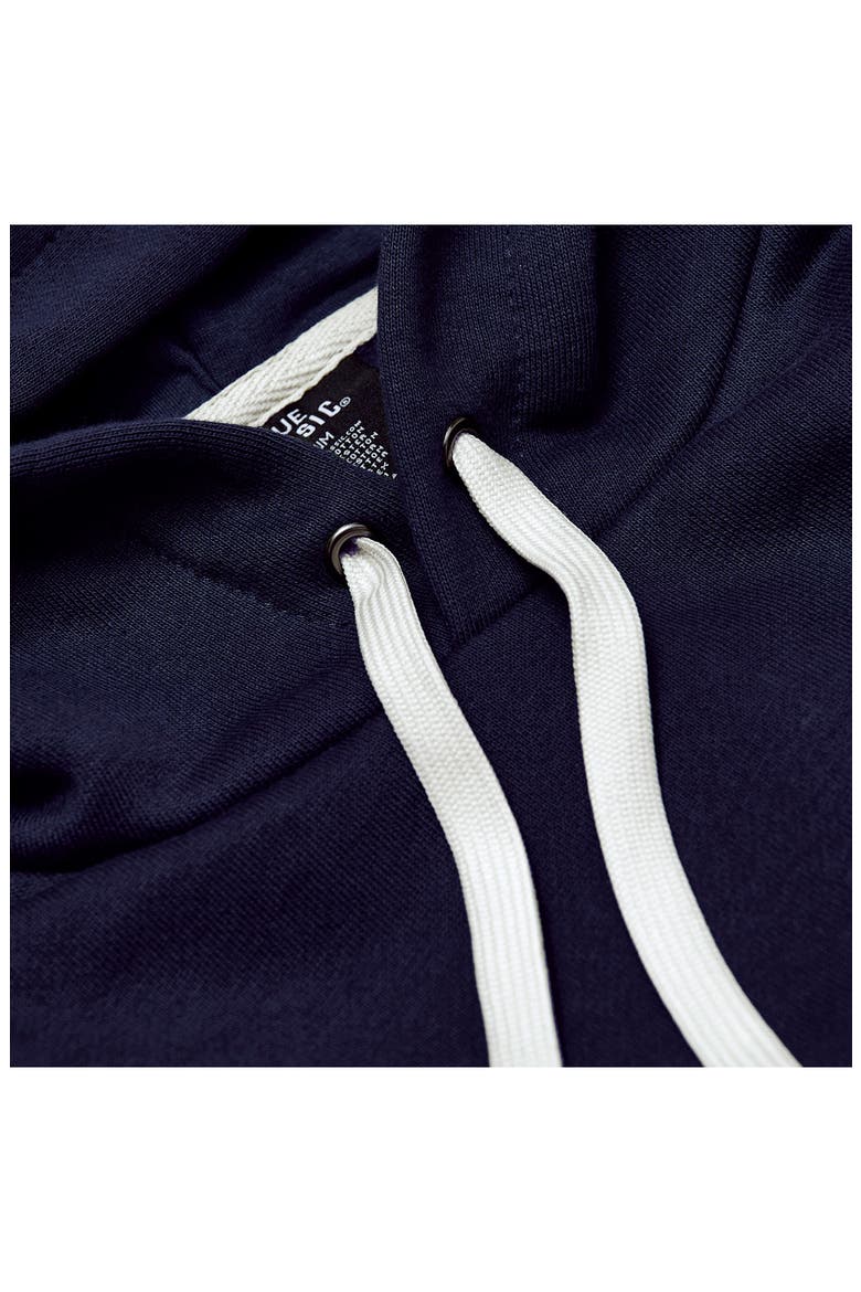 Fleece Pullover Hoodie, Alternate, color, NAVY