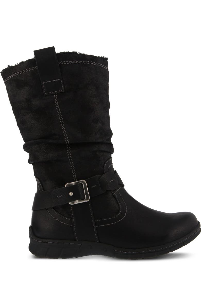 Spring Step Peeta Water Resistant Faux Fur Boot, Alternate, color,