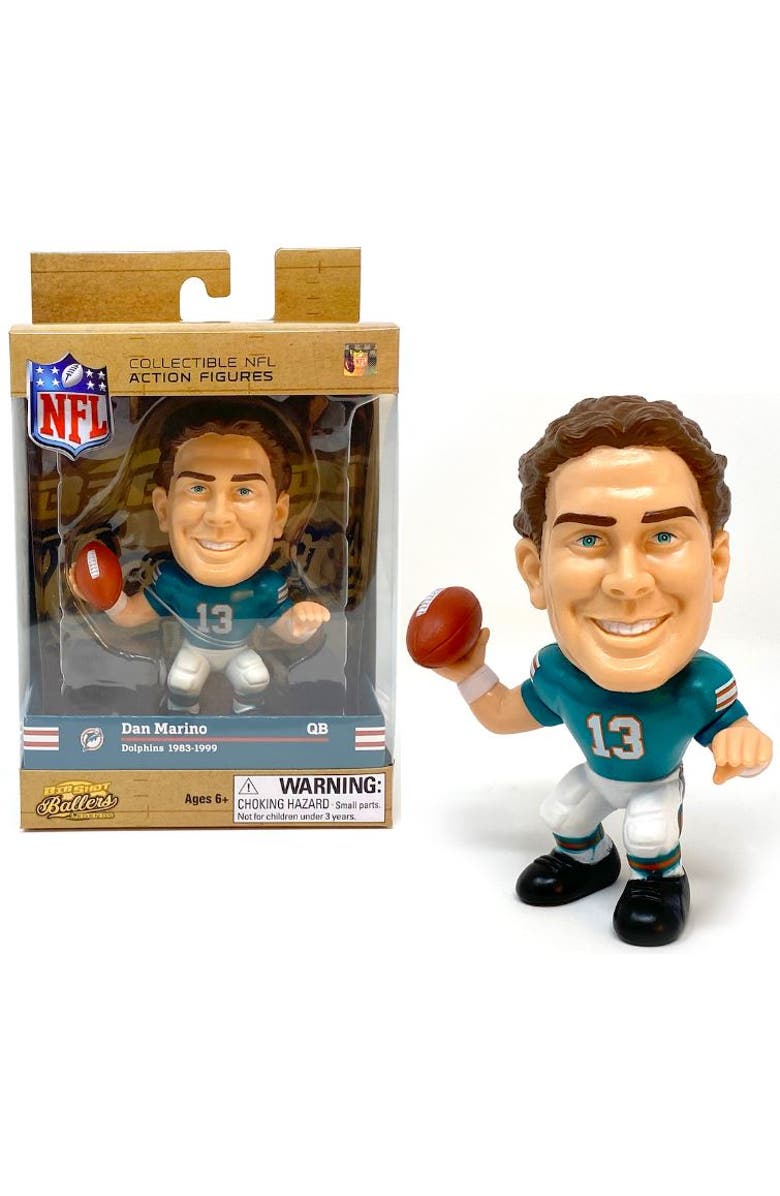 PARTY ANIMAL Dan Marino (Miami Dolphins) NFL Legends Big Shot Ballers 5" Figure, Main, color, Multi-Color