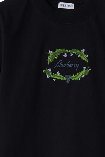 Burberry Thistle Logo Cotton T-shirt | Nordstrom