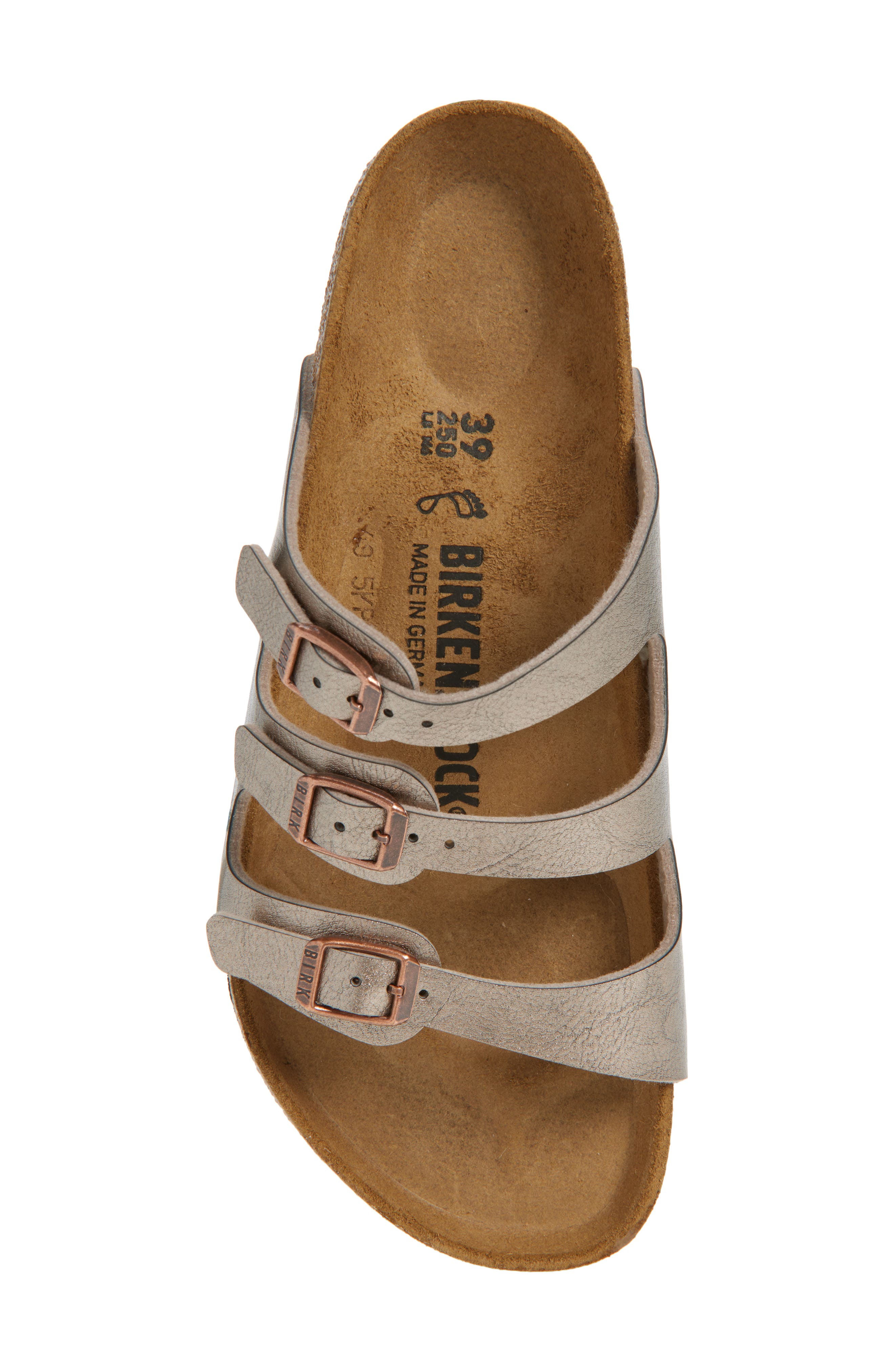 Birkenstock Florida Graceful Slide Sandal - Discontinued, Alternate, color, Taupe