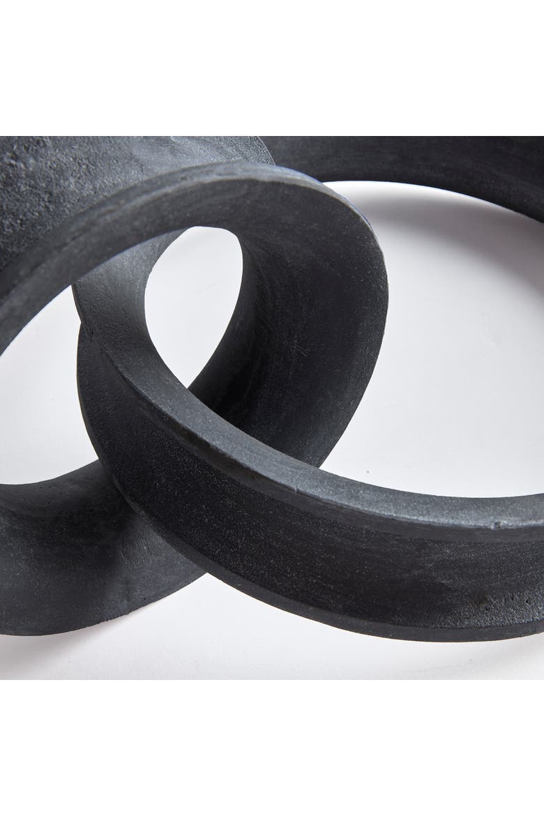 Kula Sculpture Decorative Object, Alternate, color, Black