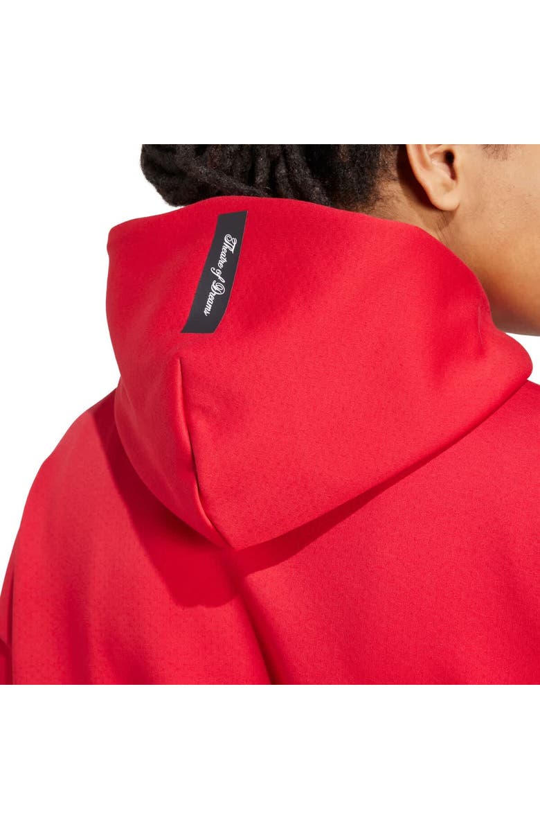 adidas Men's adidas Red Manchester United 2025/26 Anthem Full-Zip Jacket, Alternate, color, Red