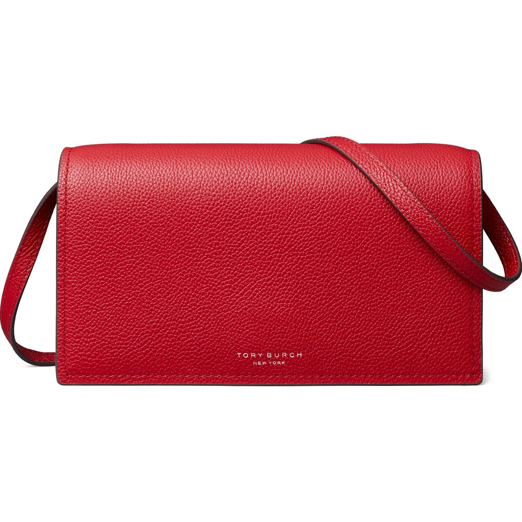 Tory Burch Romy Wallet Crossbody Bag In Red