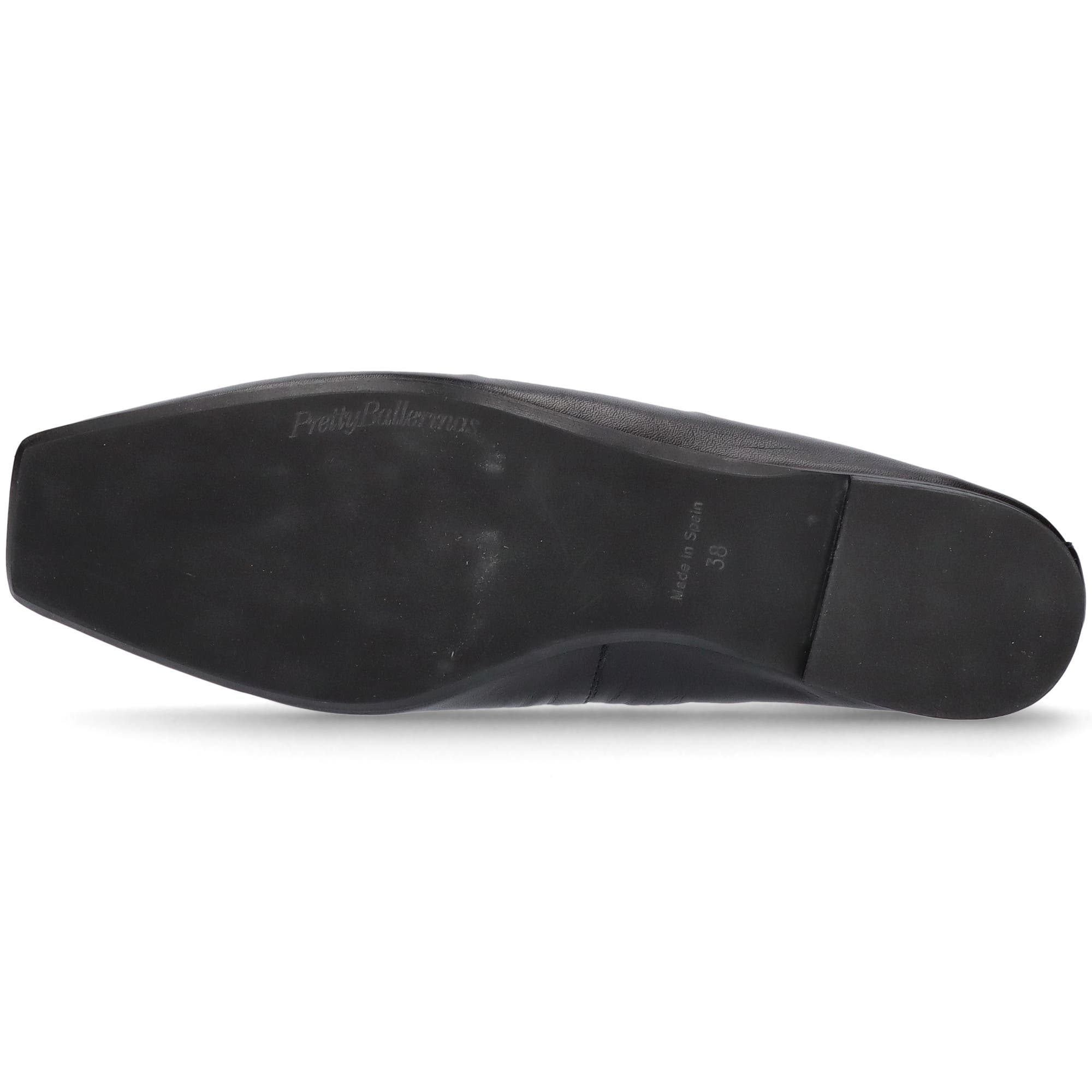 Pretty Ballerinas Rouched Ballet Flat, Alternate, color, Black