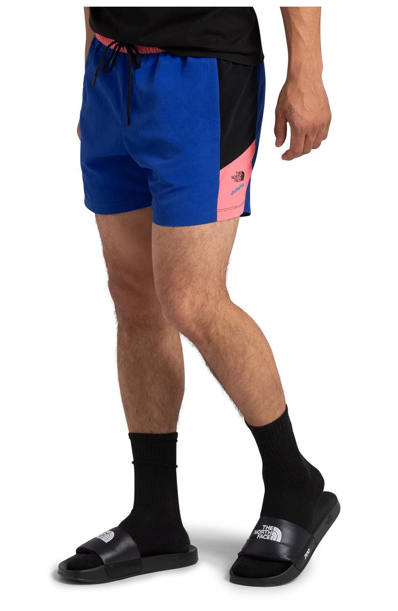 The North Face Extreme Colorblock Drawstring Shorts, Alternate, color,