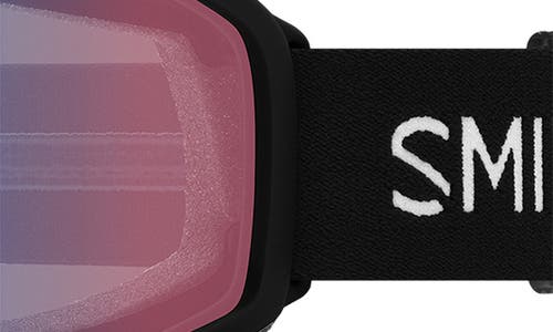 Smith Reason Cylindrical Carbonic-x Over The Glasses Snow Goggles In Black