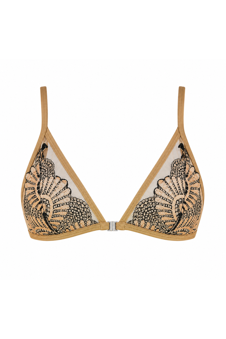 Bianca Bikini Top, Main, color, Brown