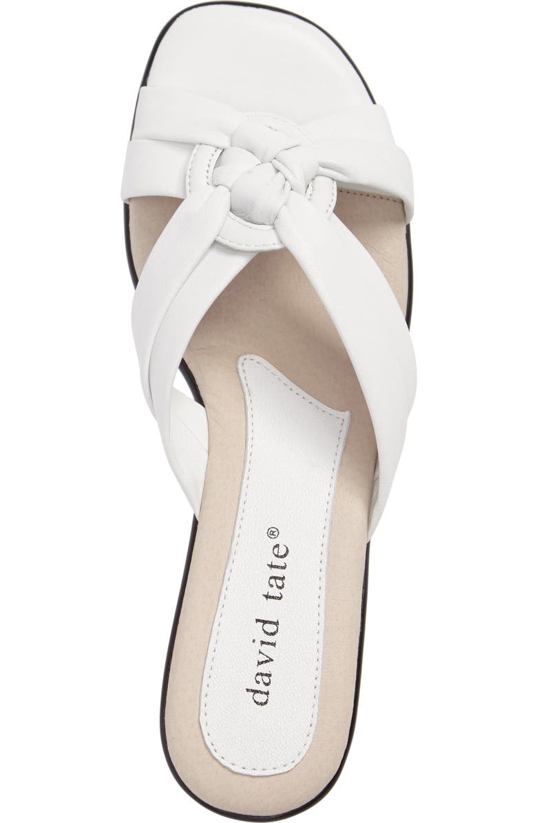 David Tate Verona Sandal, Alternate, color, White Leather