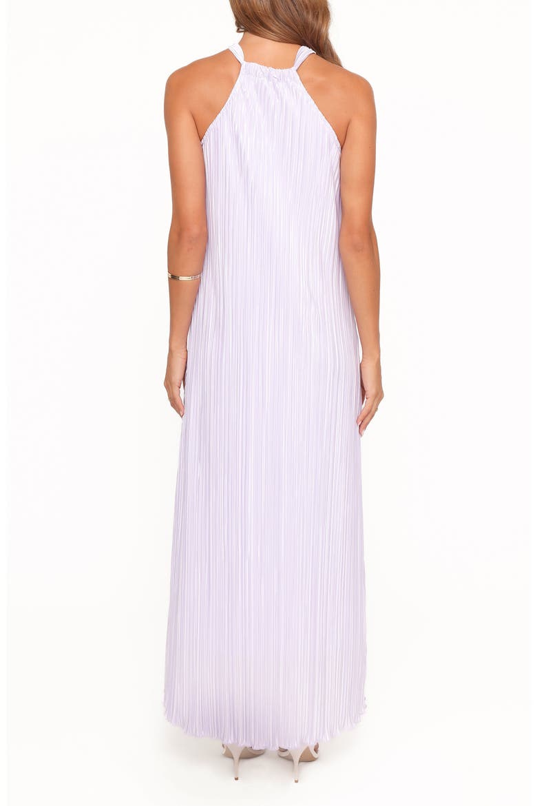 Melody Plissé Maxi Dress, Alternate, color, LAVENDER