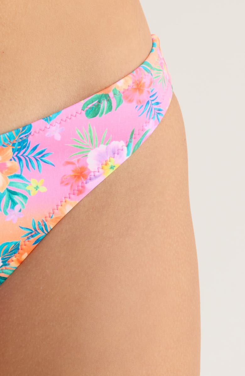 Kulani Kinis V-Cut Bikini Bottoms, Alternate, color, Summer Glow