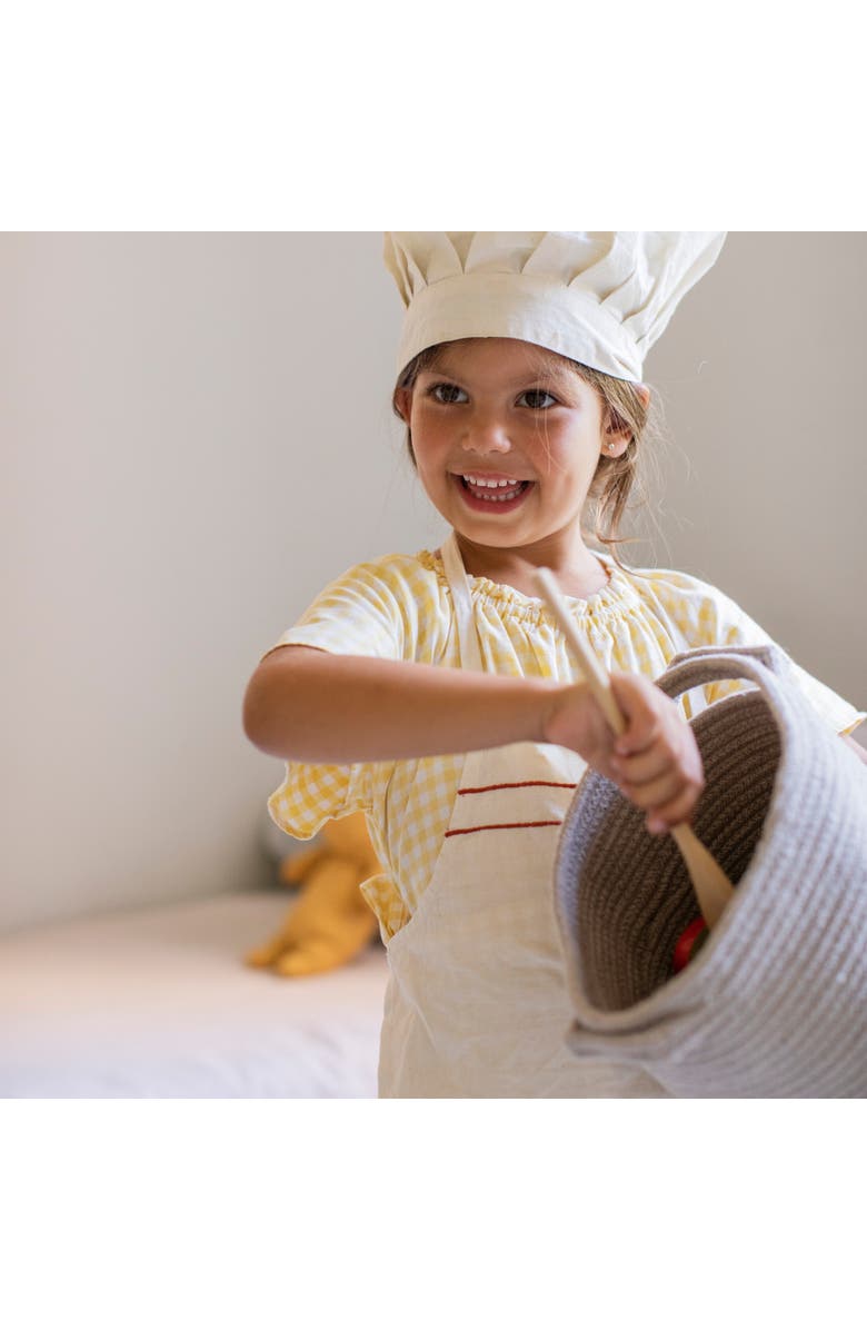 Lorena Canals Play Basket Little Chef, Alternate, color, Grey