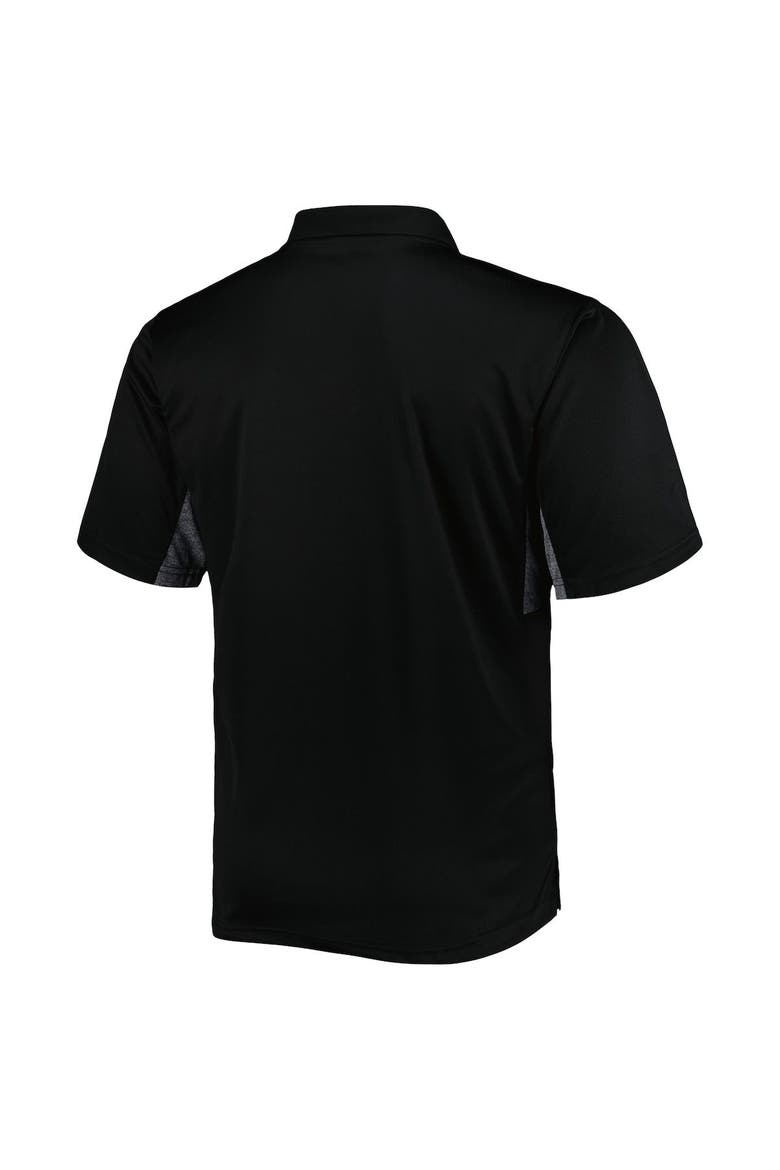 Men's Black Carolina Panthers Big & Tall Team Color Polo, Alternate, color, Black