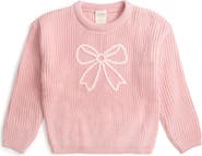 Sweet Wink Bow Knit Sweater