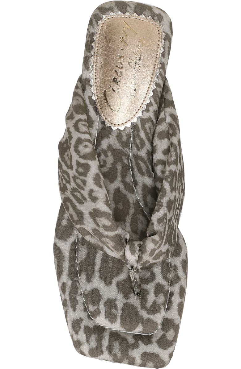 Circus NY by Sam Edelman Colette Block Heel Sandal, Alternate, color, Wildwood Brown