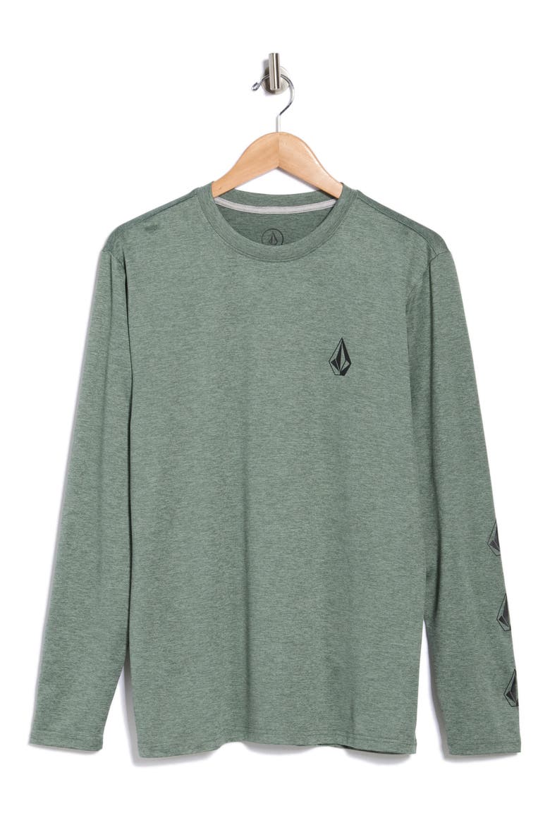 Deadly Stone Swim T-Shirt, Alternate, color, LIGHT OLIVE