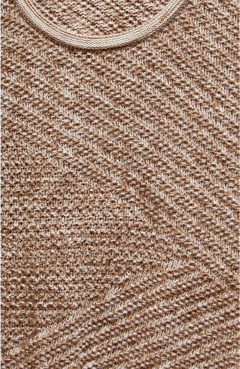 oyun Angled Rib Crochet Vest, Alternate, color, 