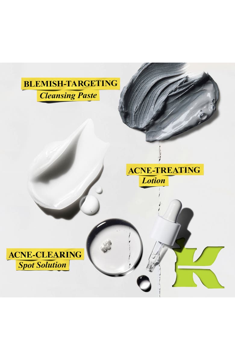 Kiehl's Since 1851 Clear Intentions Skin Care Set for Acne $98 Value, Alternate, color, 