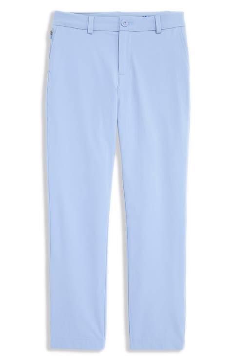 Kids' Flat Front Performance Chinos
