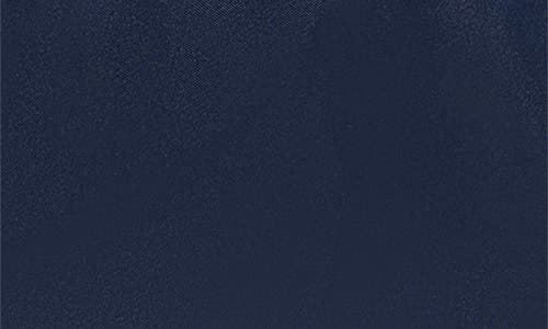 Stoney Clover Lane Makeup Embroidered Nylon Pouch In Blue