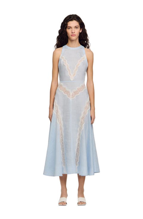 Maxi Dress With Lace Details