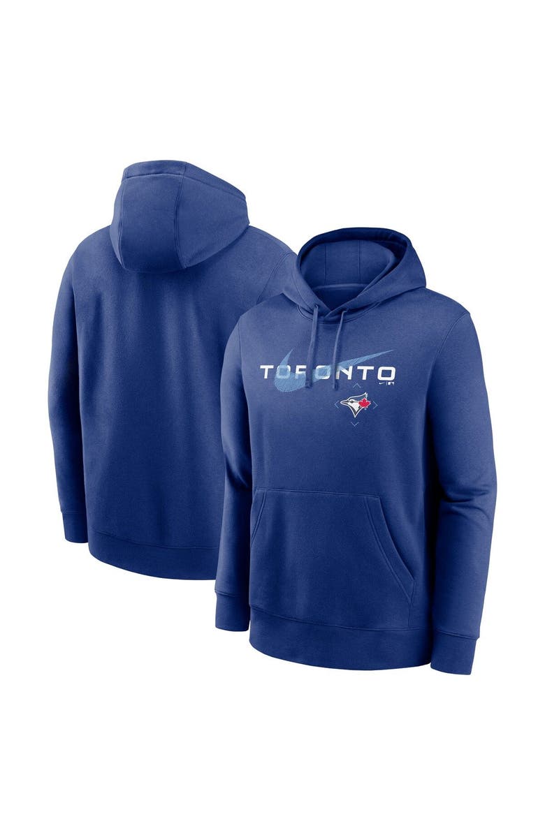 Nike Men's Nike Royal Toronto Blue Jays Swoosh NeighborHOOD Pullover Hoodie, Main, color, 