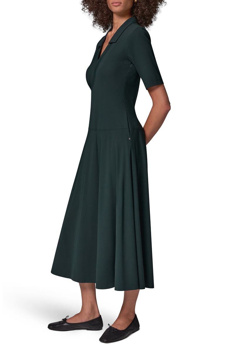 A-Line Maxi Dress, Alternate, color, BLK FOREST