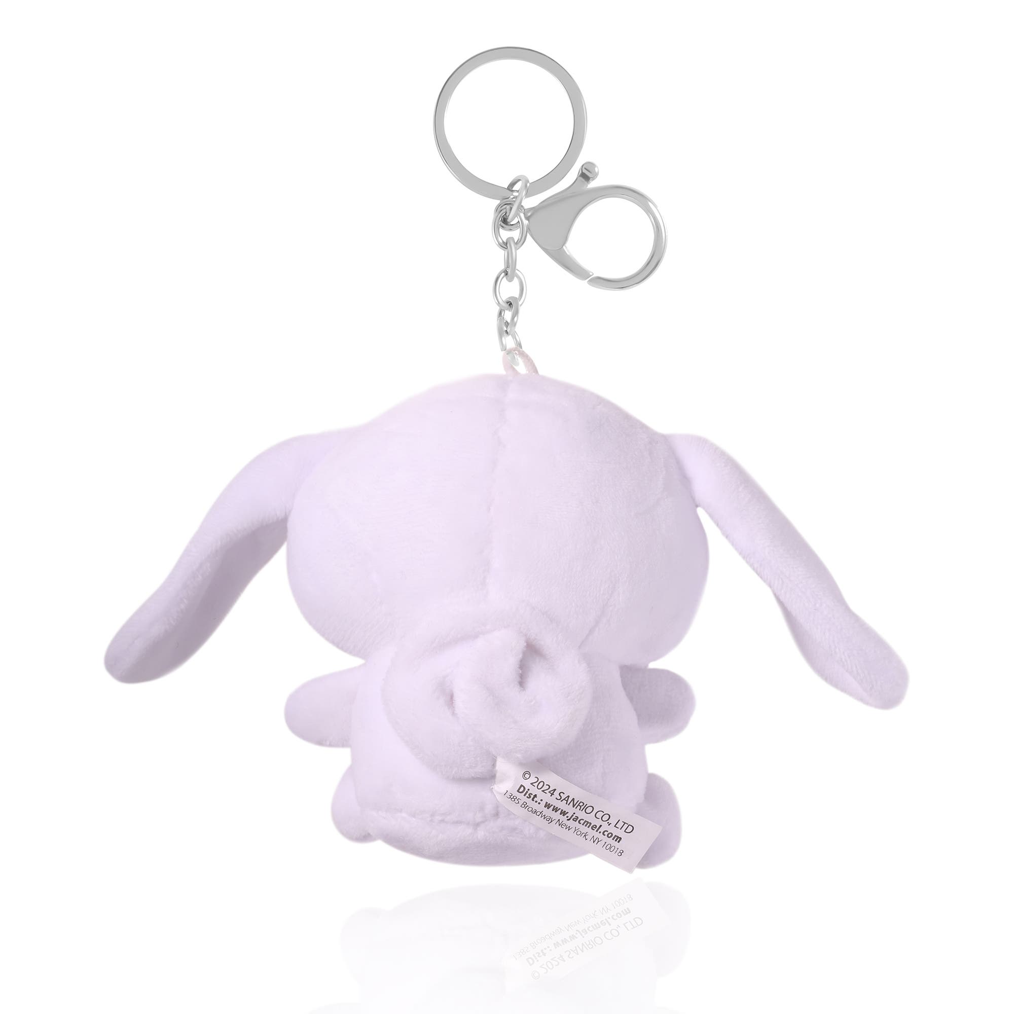 Hello Kitty Cinamoroll Plush Bag Charm Keychain, Alternate, color, 