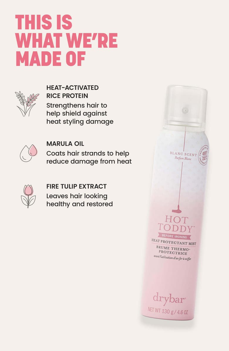 Drybar Hot Toddy Heat Protectant Mist, Alternate, color, Original