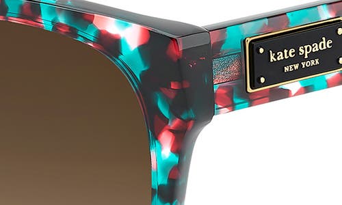 Shop Kate Spade New York Ninna 55mm Gradient Round Sunglasses