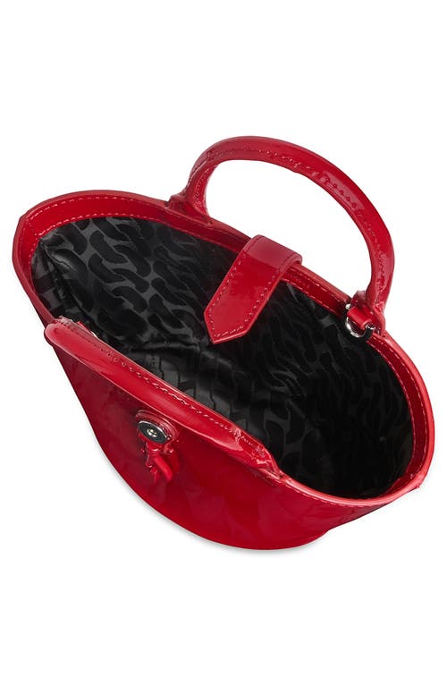Rebecca Minkoff Micro Megan Fan Faux Leather Tote